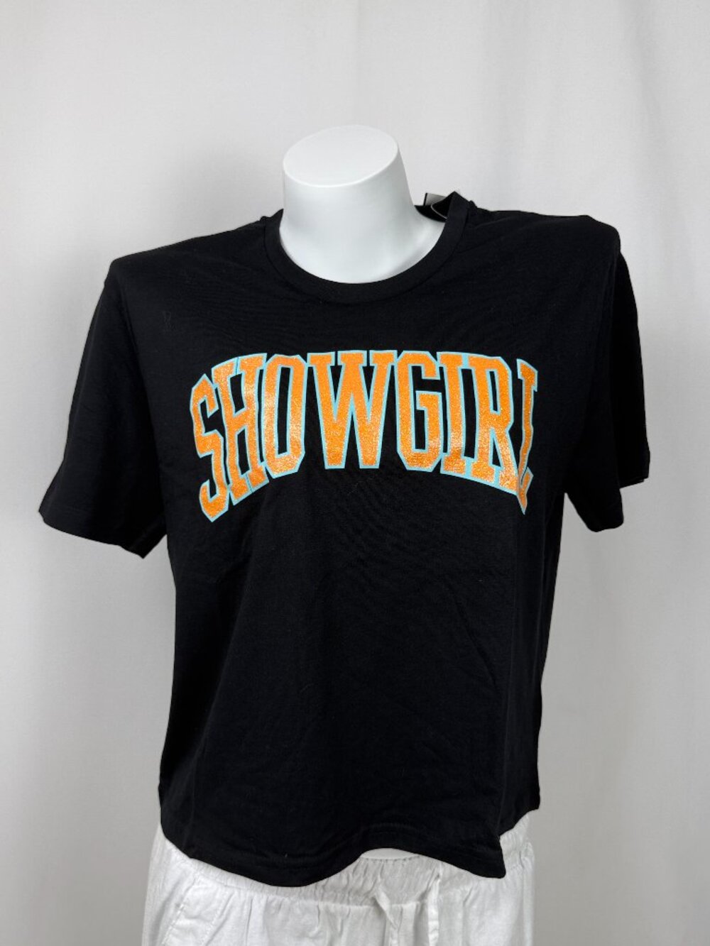 The Pink Closet Showgirl Graphic Tee Shirt Womens M